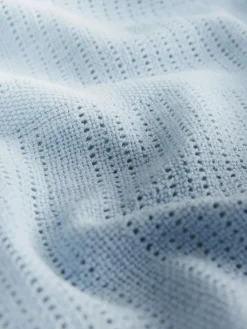 Next 2 Pack 100% Cotton Baby Cellular Blanket^ Cushions & Throws|Nursery Bedding