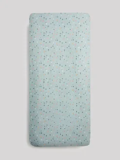 Sale Next 2 Pack Blue Terrazzo Fitted Sheets