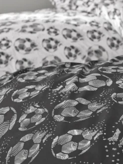 Sale Next 2 Pack Duvet Cover and Pillowcases Set Glow In The Dark Football