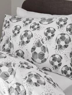 Sale Next 2 Pack Duvet Cover and Pillowcases Set Glow In The Dark Football