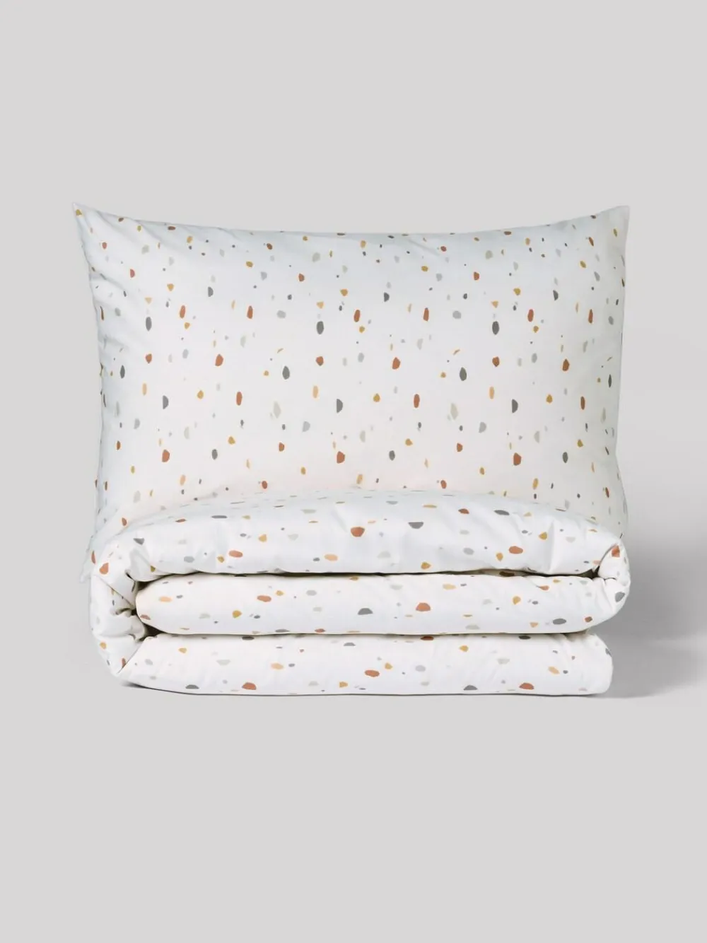 New Next 2 Pack Teal Blue Terrazzo Duvet Cover and Pillowcases Set