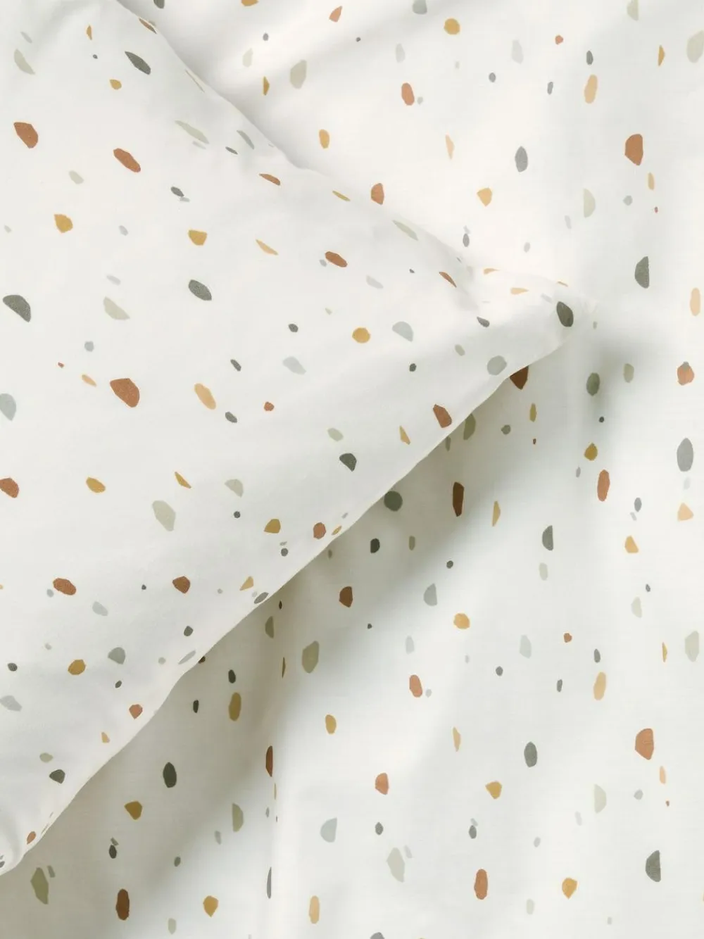 New Next 2 Pack Teal Blue Terrazzo Duvet Cover and Pillowcases Set