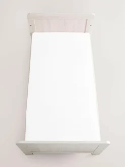 Next 2 Pack White 100% Cotton Jersey Baby Fitted Sheets^ Bedsheets & Pillow Cases|Nursery Bedding