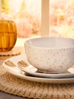 Next 12 Piece Natural Hamish The Highland Cow Dinner Set