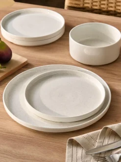 Outlet Next 12 Piece Natural Noah Dinner Set
