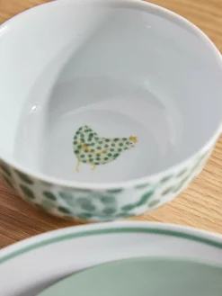 Sale Next 12 Piece Sage Green Chicken Dinner Set