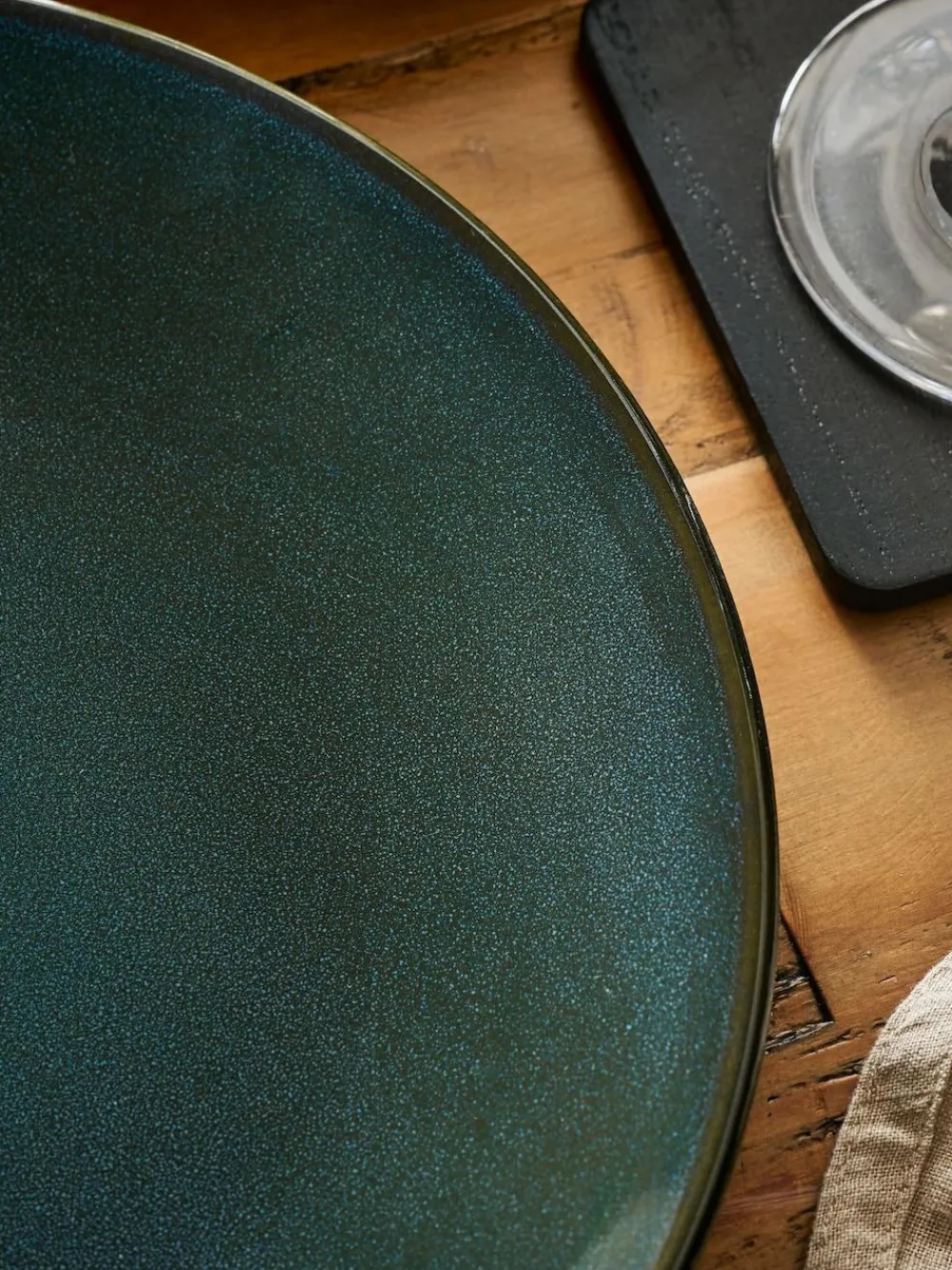 Outlet Next 12 Piece Hampton Dinner Set Teal Blue