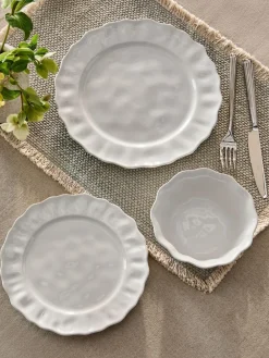 Next 12 Piece White Sadie Dinner Set^ Dinner Sets & Pasta Bowls