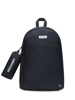 Abercrombie & Fitch Blue Logo Backpack With Pencil Case^BOY Bags