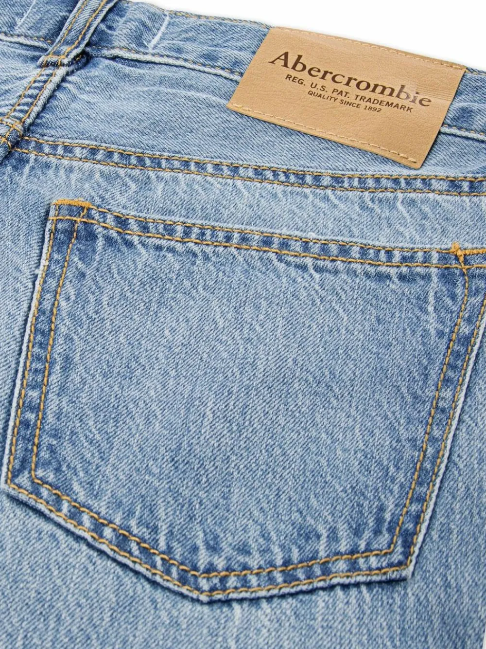 Abercrombie & Fitch Loose Fit Jeans Blue