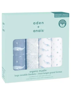 Aden + Anais Cotton Muslin Blankets 4 Pack^ Newborn Accessories
