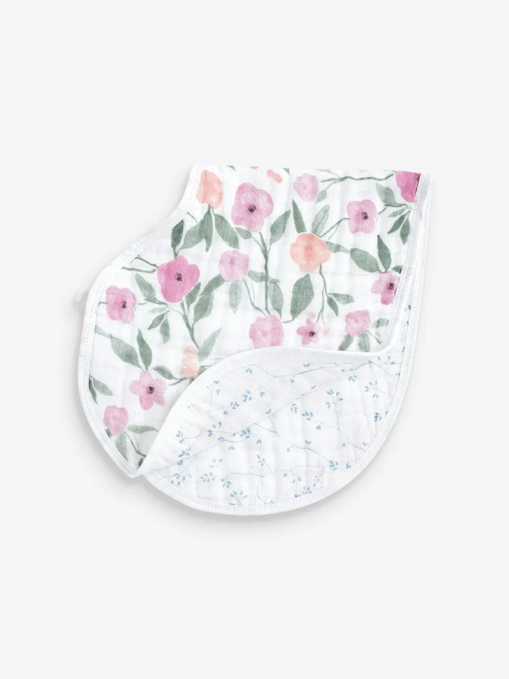 Aden + Anais Natural 100% Cotton Muslin Ma Fleur Burpy Bibs 2 Pack^ Bibs