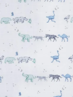 Aden + Anais Pink Cotton Muslin Snap Bibs 3 Pack^ Bibs