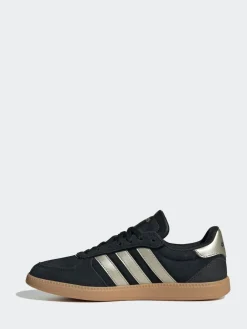 adidas Black / Silver Breaknet Sleek Trainers^Women Sneakers|Sportswear