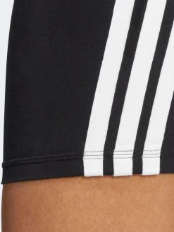 Discount adidas Black 3 Stripe Bike Shorts