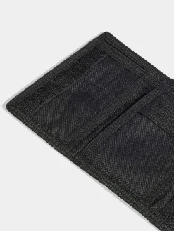 New adidas 3 Stripe Wallet Black