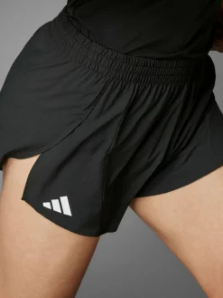 adidas Adizero Essentials Running Split Shorts Black