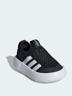 adidas Black Bubblecomfy Slip On Infant Trainers^BOY Shoes|School Shoes