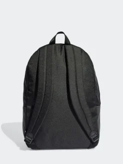 adidas Black Chrome Classic 3 Bar Logo Backpack^Women Bags|Bags