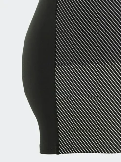 Outlet adidas Black Colourblock 3-Stripes Kids Swim Boxers