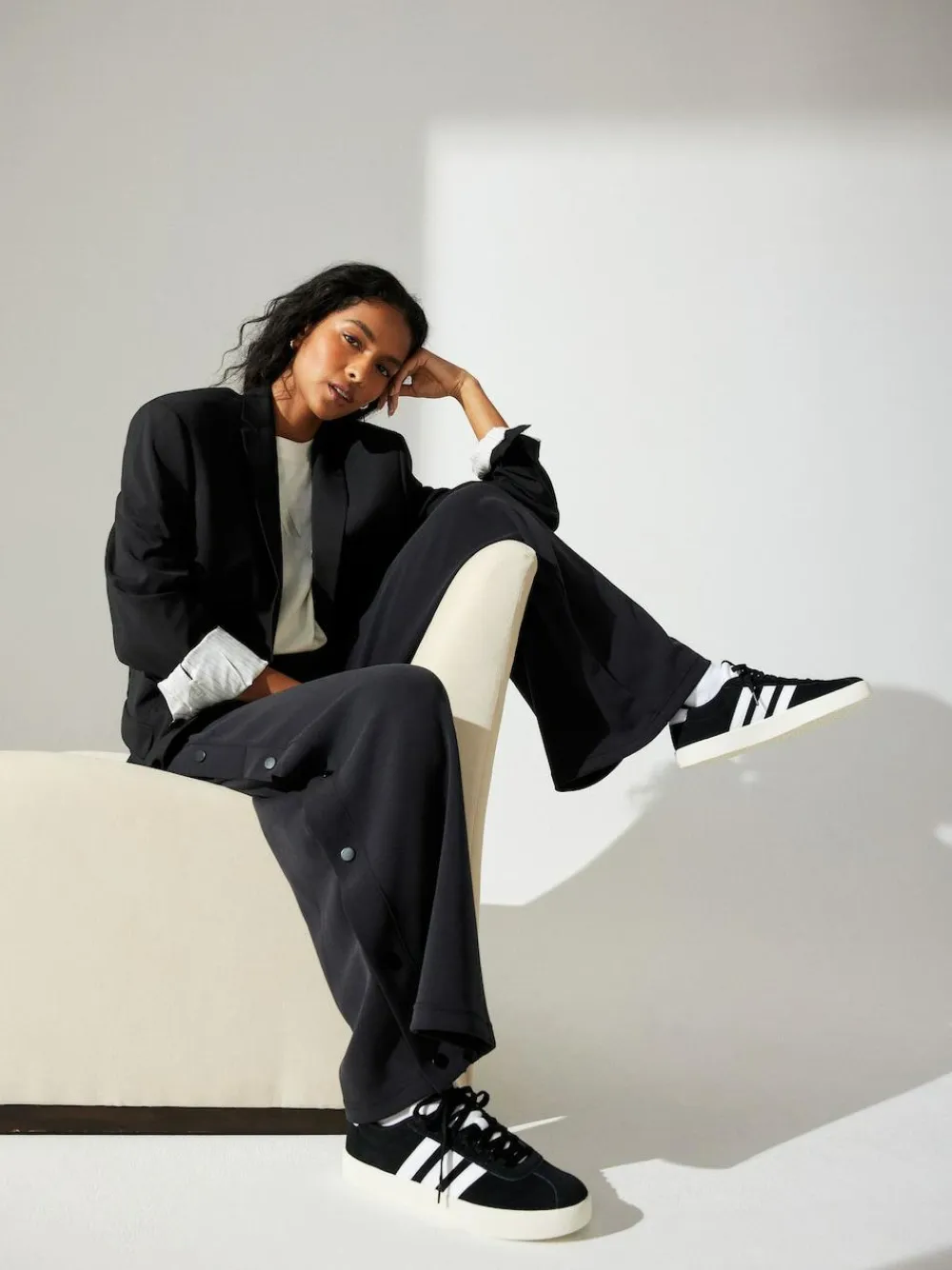 Online adidas Black Dark VL Court 3.0 Trainers