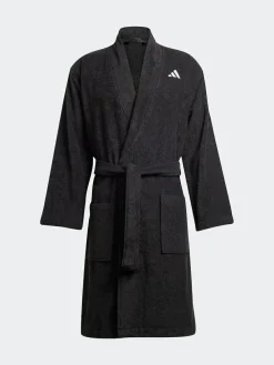 adidas Black Dressing Gown
