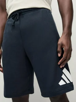 Best adidas Essentials Big Logo French Terry Shorts Black