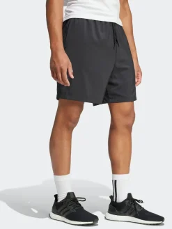 Discount adidas Essentials Linear Logo Shorts Black