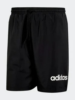 Discount adidas Essentials Linear Logo Shorts Black