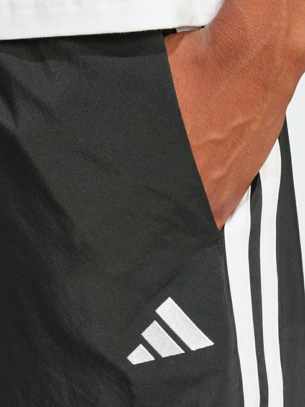 adidas Black Essentials 3-Stripes Chelsea Shorts^ Shorts