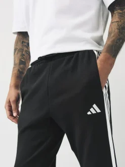 Sale adidas Essentials 3-Stripes Fleece Joggers Black
