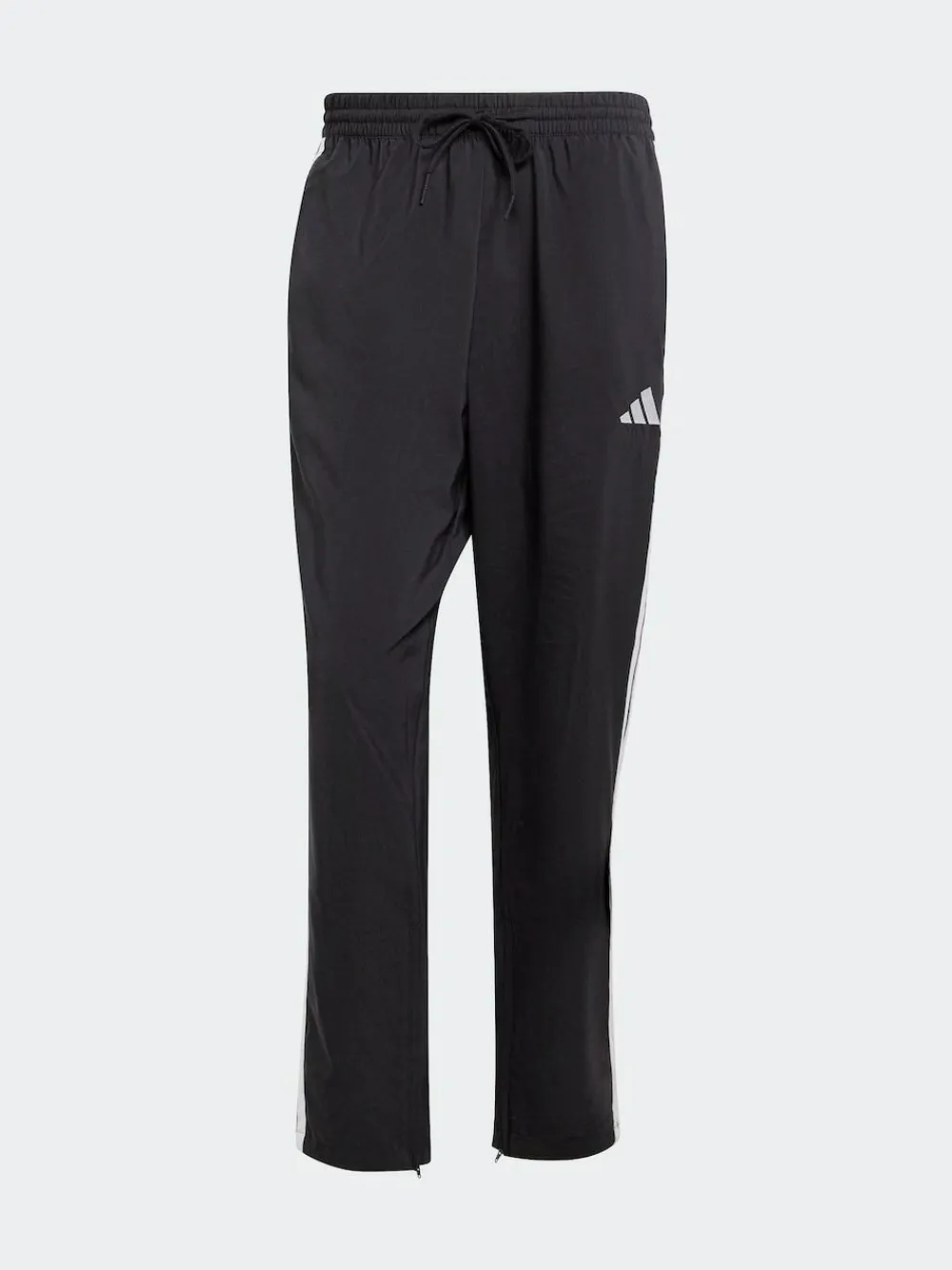 Discount adidas Essentials 3-Stripes Stanford Open Hem Joggers Black