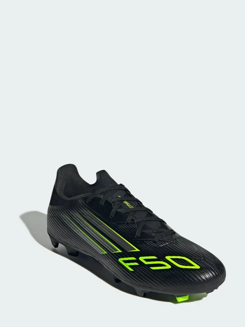 adidas Black F50 League Firm/Multi-Ground Boots^ Soccer Cleats