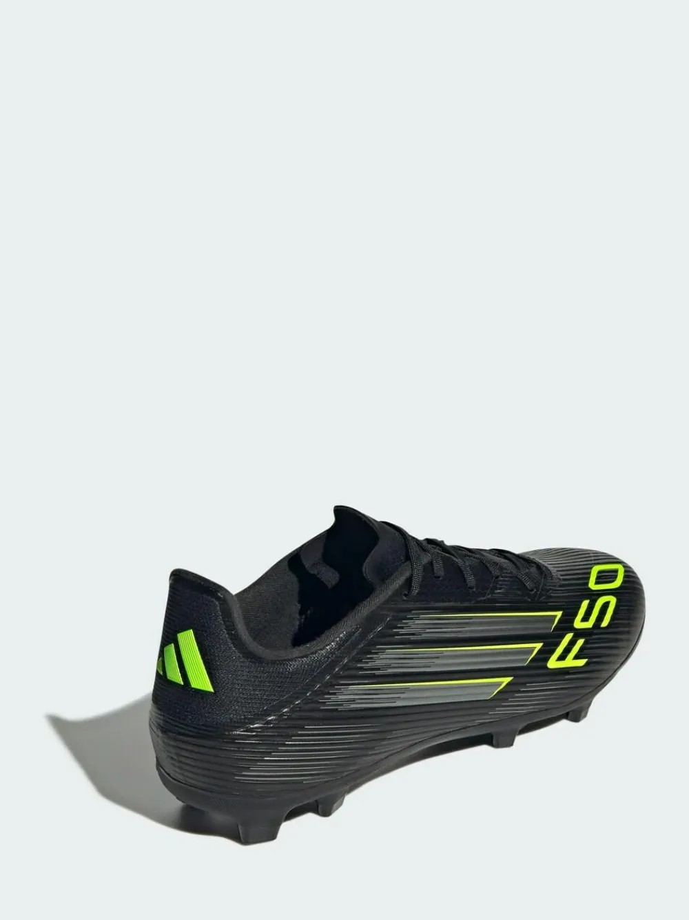 adidas Black F50 League Firm/Multi-Ground Boots^ Soccer Cleats