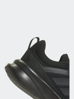 adidas Fortarun 4.0 Lace Junior Trainers Black