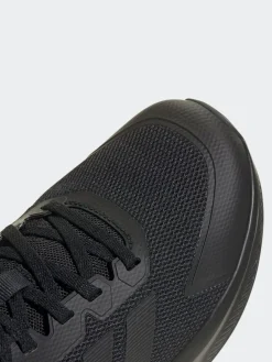 adidas Fortarun 4.0 Lace Junior Trainers Black