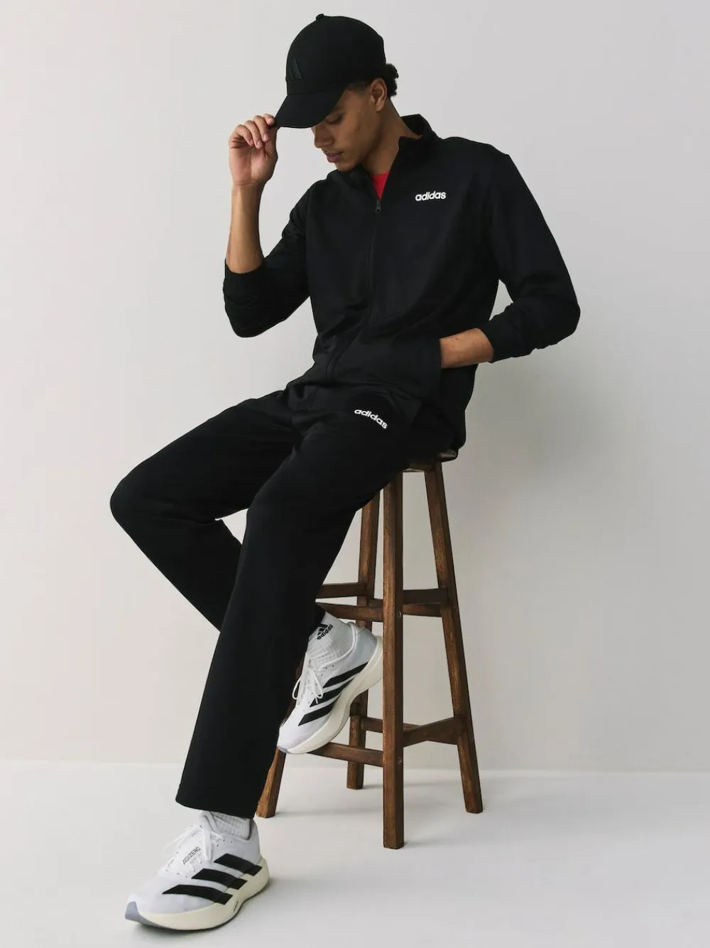 Outlet adidas Linear Tracksuit Black Ground