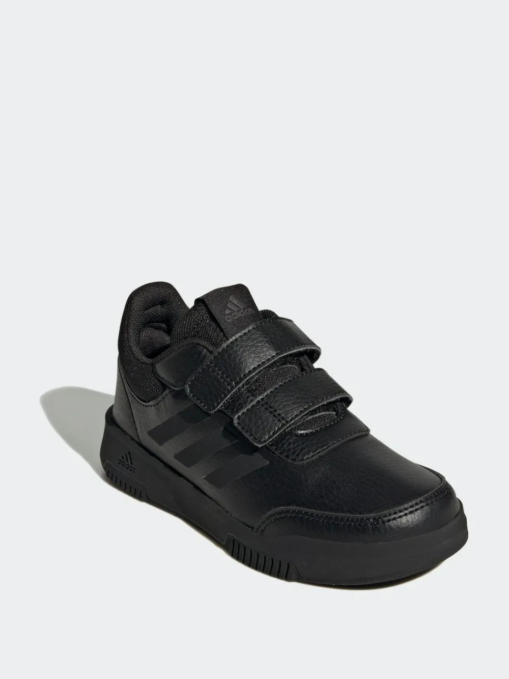 adidas Black Hook and Loop Tensaur Kids Trainers^BOY Sneakers|Sneakers