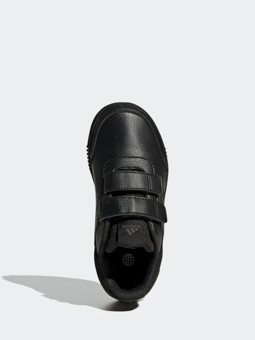 adidas Black Hook and Loop Tensaur Kids Trainers^BOY Sneakers|Sneakers