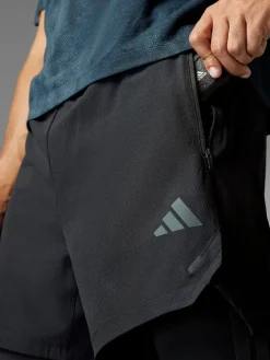adidas Black 2-in-1 Shorts^ Shorts