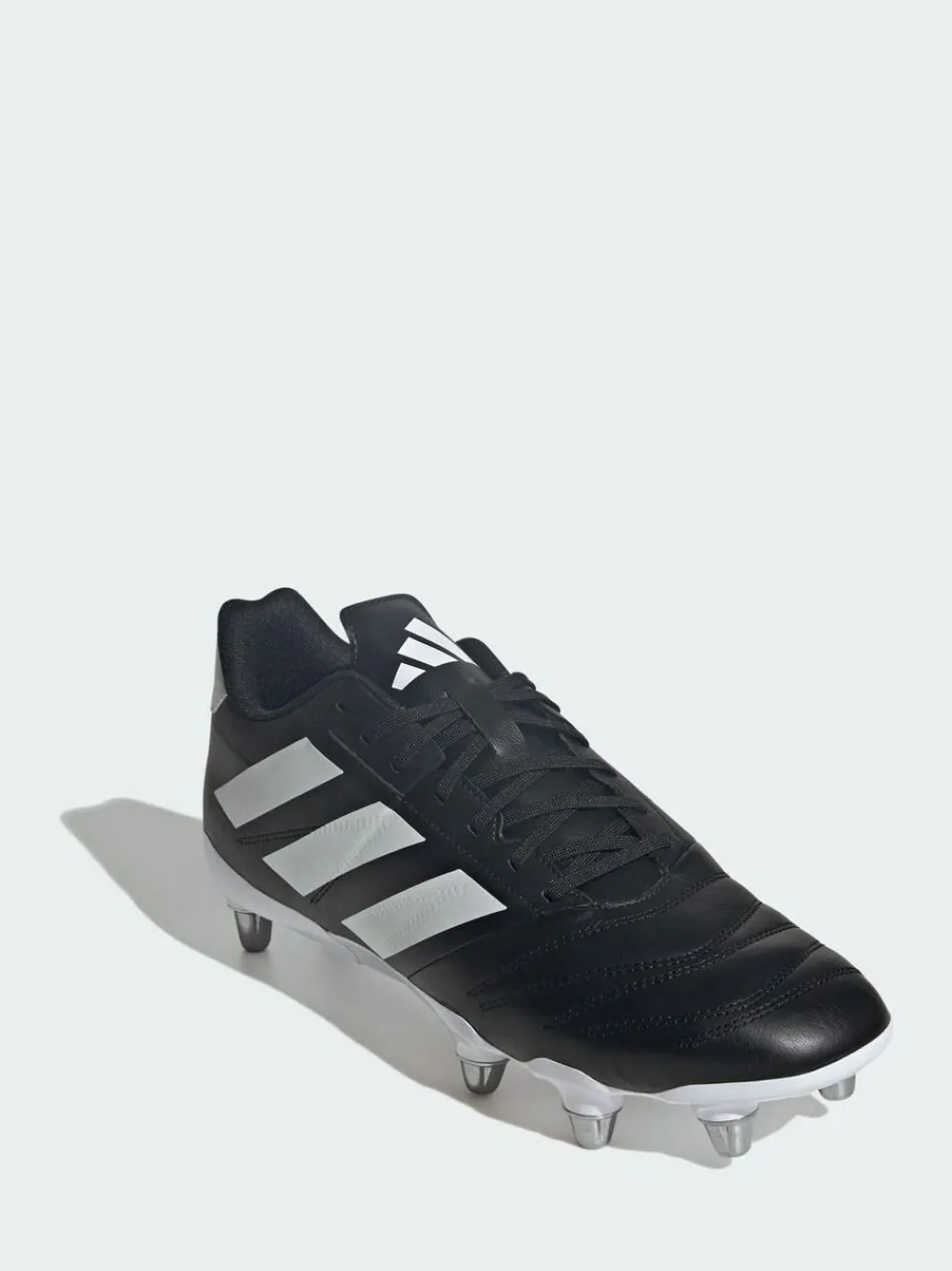 adidas Black Kakari Elite Soft Ground Rugby Boots^ Soccer Cleats