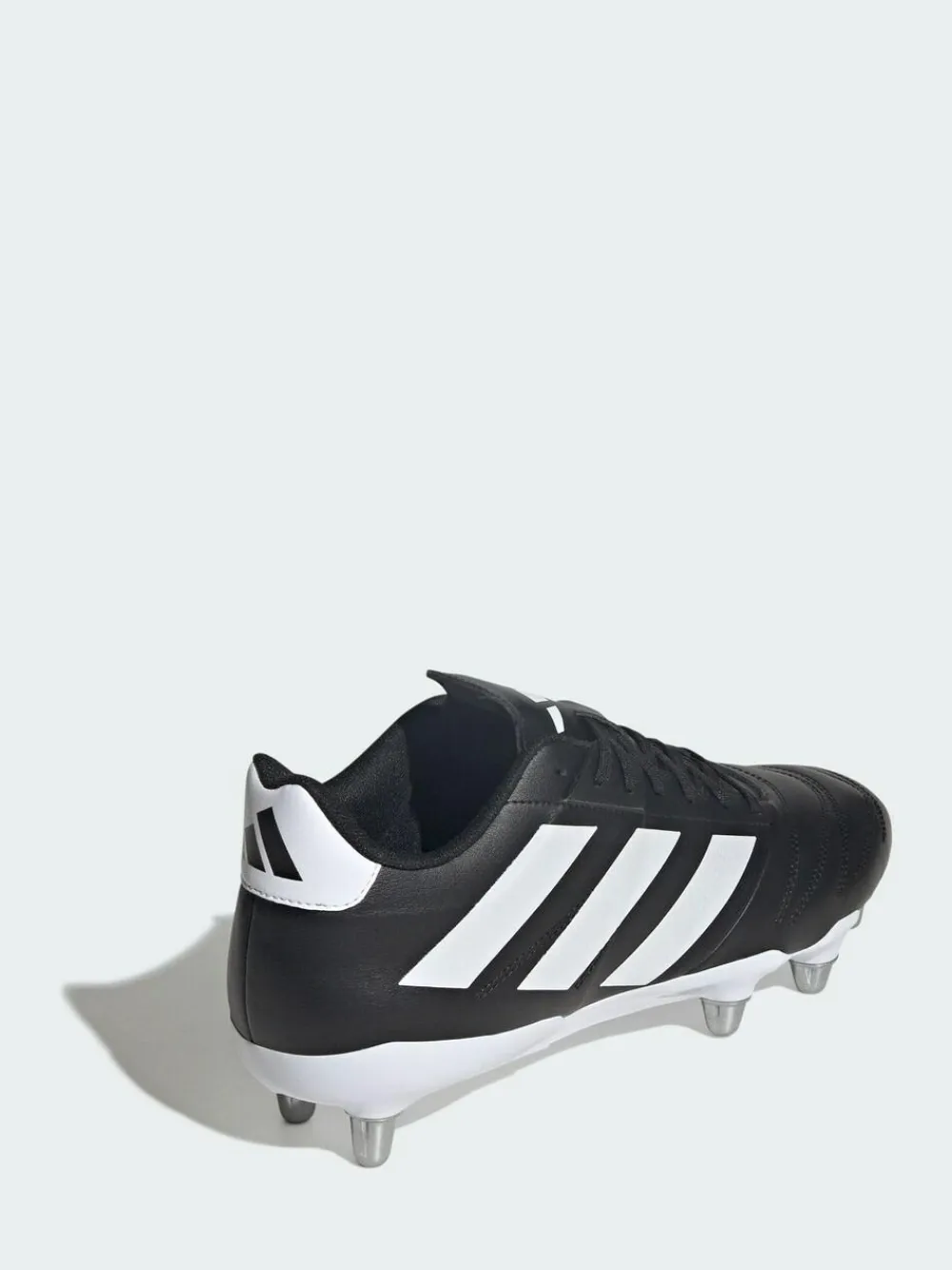 adidas Black Kakari Elite Soft Ground Rugby Boots^ Soccer Cleats