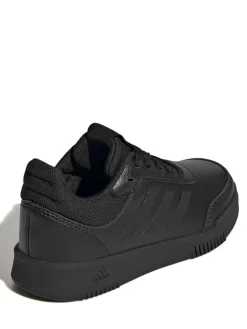 adidas Black Lace Up Tensaur Kids Trainers^BOY School Shoes|Boys Shoes