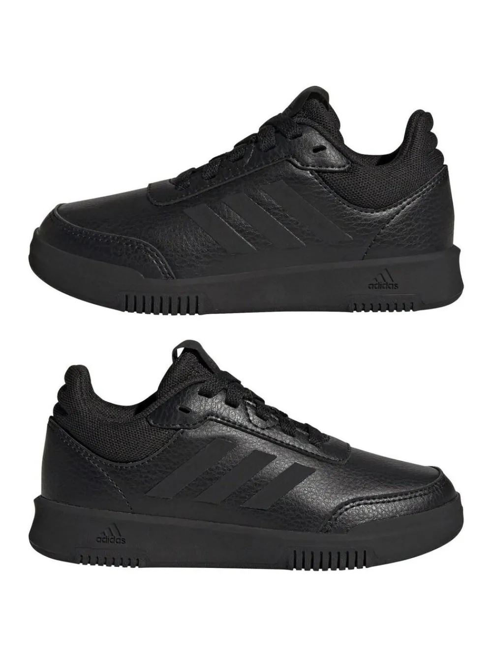 adidas Black Lace Up Tensaur Kids Trainers^BOY School Shoes|Boys Shoes