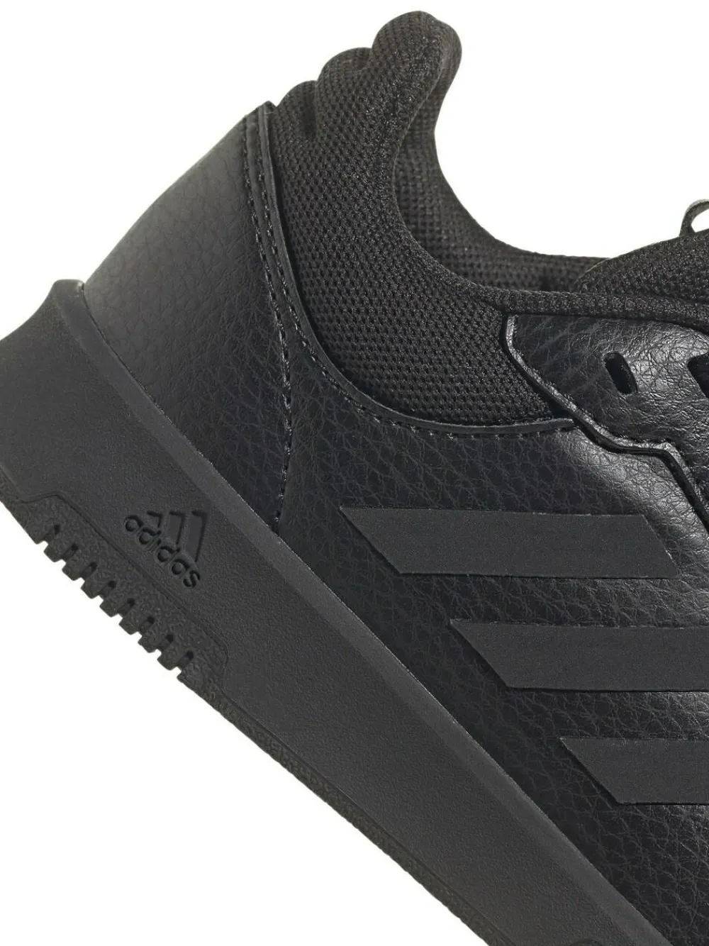 adidas Black Lace Up Tensaur Kids Trainers^BOY School Shoes|Boys Shoes