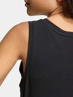 Sale adidas Linear Jersey Tank Top Black