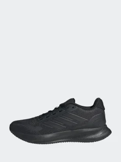 New adidas Black Runfalcon 5 Lace Running Junior Trainers