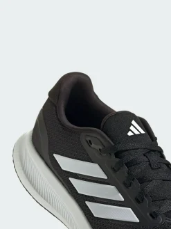 adidas Black Runfalcon 5 Wide Running Shoes^ Sneakers