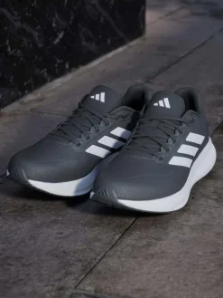 adidas Black Runfalcon 5 Wide Running Shoes^ Sneakers