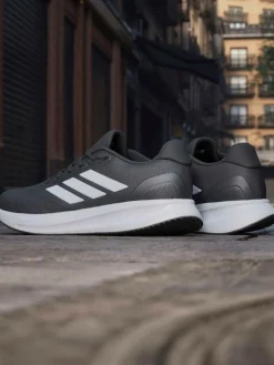 adidas Black Runfalcon 5 Wide Running Shoes^ Sneakers